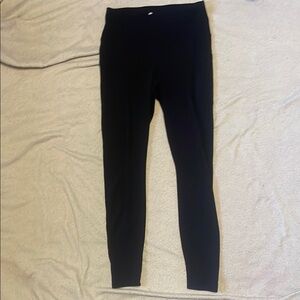 Black High-Waisted Leggings